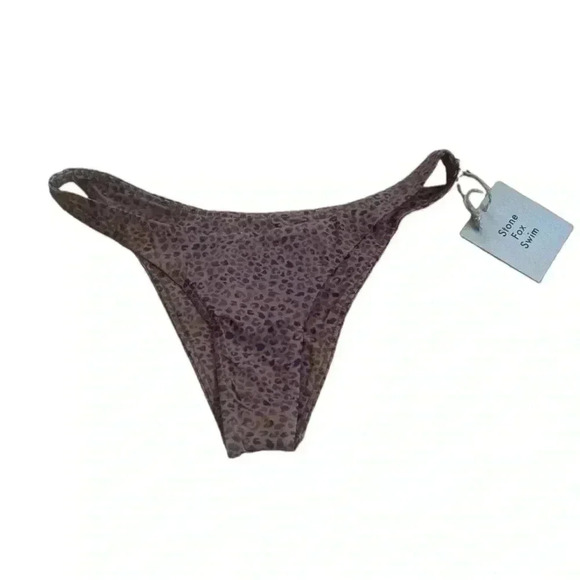 Stone Fox Swim Luka Bottom Baby Cheetah Size XL NWT - Picture 3 of 5